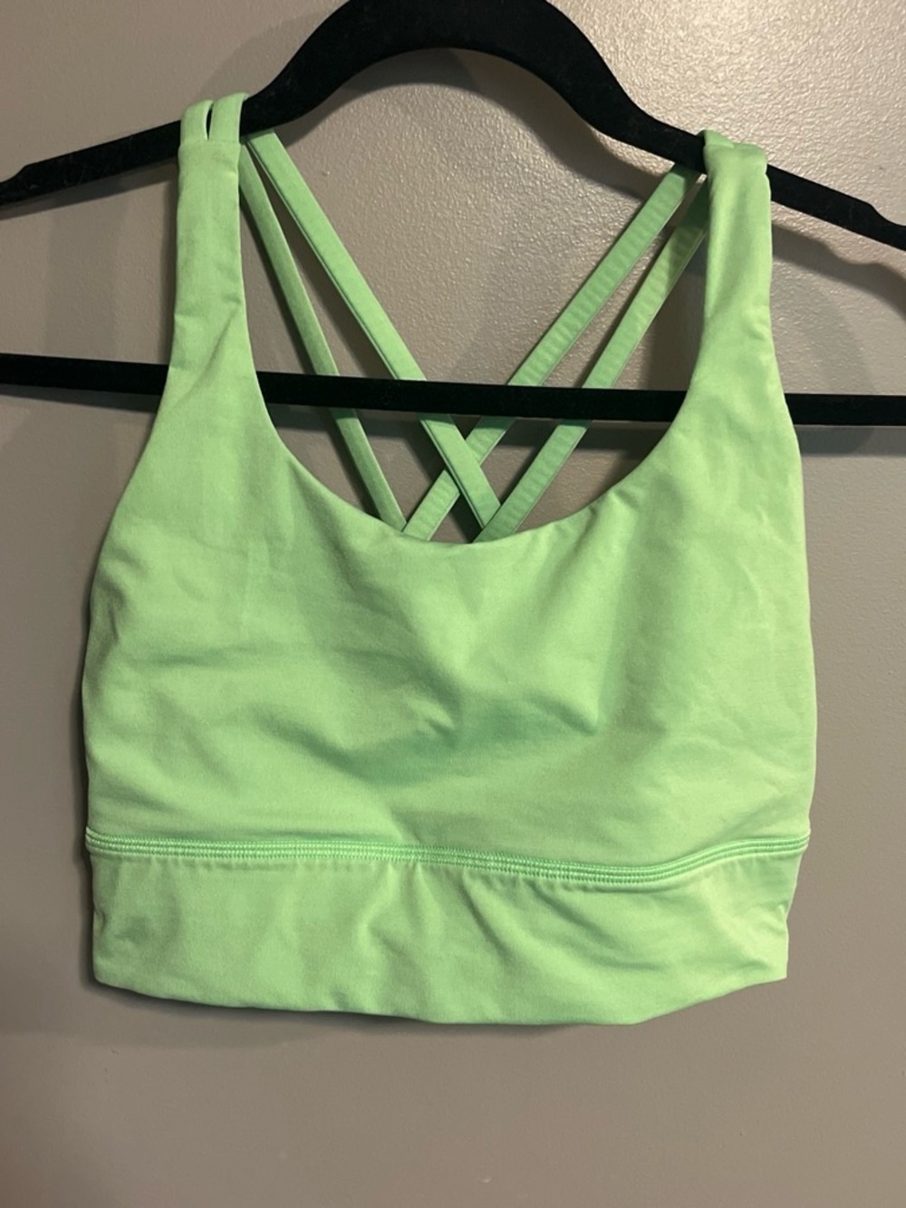lululemon athletica Strappy Back Sports Bra - Light Lime